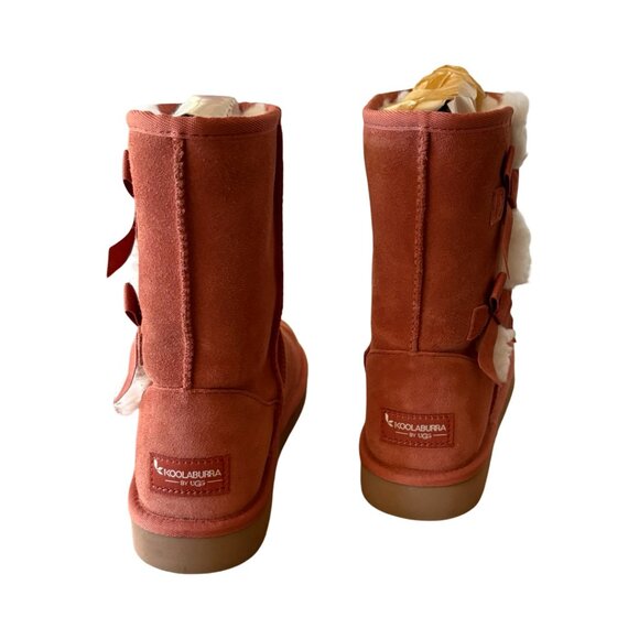 Womens Koolaburra By UGG Victoria Short Bow Boots - Picture 3 of 5